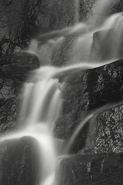USA, New York State. Waterfall