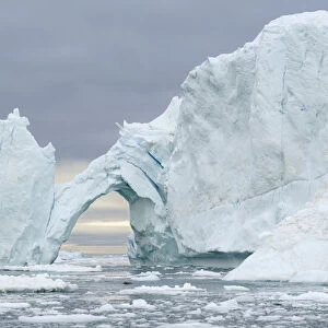 Ilulissat Icefjord at Disko Bay, Greenland, Danish Territory