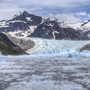 Le Conte Glacier, Southernmost Glacier in North America, S. E. Alaska near Petersburg