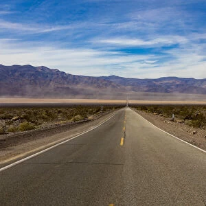 Road in Death Valley National Park, California