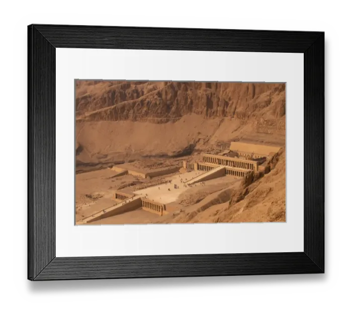 Framed Print : Africa, Egypt, Upper Egypt, Luxor. Temple of Hatshepsut, early morning view of Deir Framed Print : Africa, Egypt, Upper Egypt, Luxor. Temple of Hatshepsut, early morning view of Deir