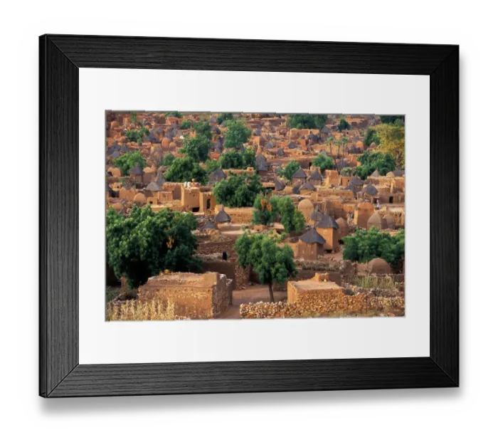 Framed Print : The remote Dogon village of Songo, in Mali, Africa Framed Print : The remote Dogon village of Songo, in Mali, Africa