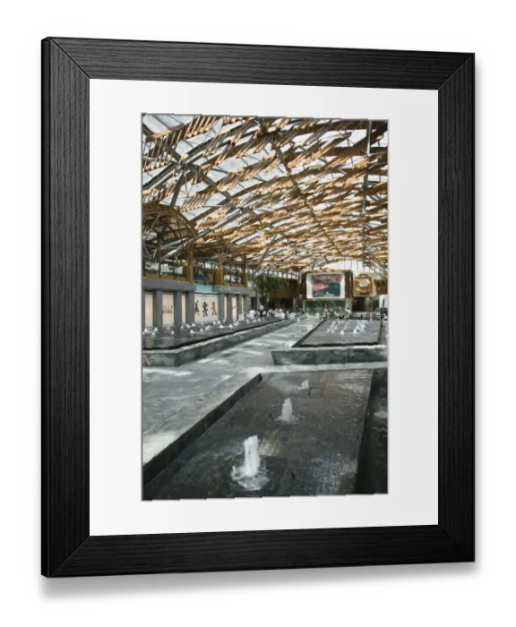 Framed Print : United Arab Emirates, Dubai, Bur Dubai. Bur Juman Centre Mall / Interior Framed Print : United Arab Emirates, Dubai, Bur Dubai. Bur Juman Centre Mall / Interior