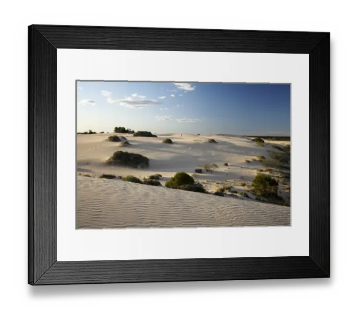 Framed Print : Person and Sand Dunes, Mungo National Park, Outback New South Wales, Australia Framed Print : Person and Sand Dunes, Mungo National Park, Outback New South Wales, Australia