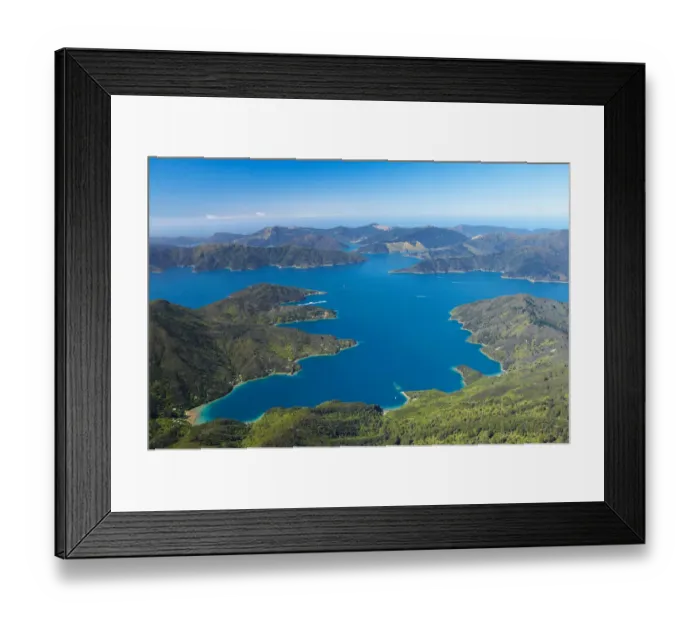 Framed Print : Ruakaka Bay, Queen Charlotte Sound, Marlborough Sounds, South Island, New Zealand Framed Print : Ruakaka Bay, Queen Charlotte Sound, Marlborough Sounds, South Island, New Zealand