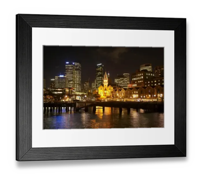 Framed Print : Australia, New South Wales, Sydney, Historic Australasian Steam Navigation Company Building