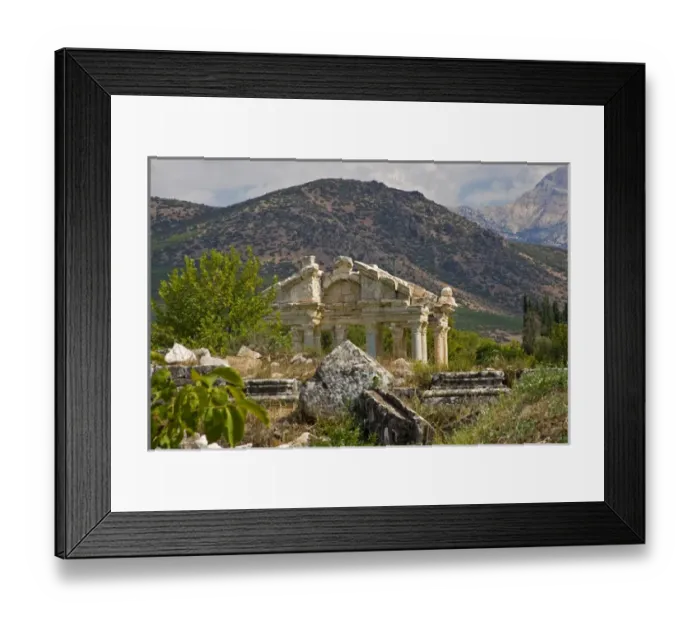 Framed Print : Turkey, Aphrodisius, view of ruins Framed Print : Turkey, Aphrodisius, view of ruins