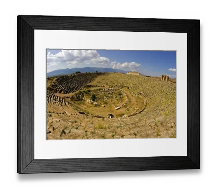 Framed Print : Turkey, Aphrodisius, overview of stadium Framed Print : Turkey, Aphrodisius, overview of stadium