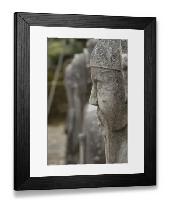 Framed Print : Asia, Vietnam, Da Nang. Old imperial capital city of Hue. Emperor Tu Ducs Tomb complex
