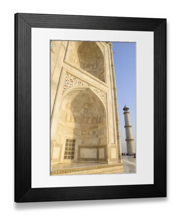 Framed Print : Asia, India, Uttar Pradesh, Agra. The Taj Mahal. A UNESCO World Heritage Site