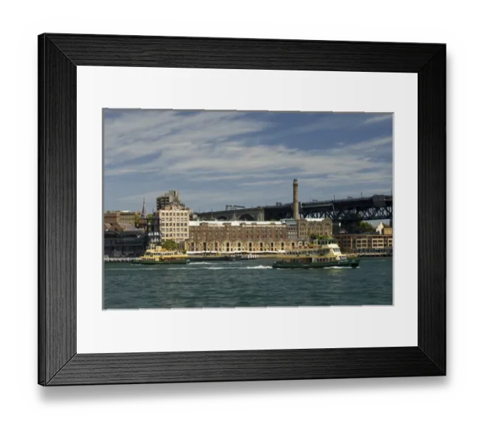Framed Print : The Rocks, Sydney, New South Wales, Australia Framed Print : The Rocks, Sydney, New South Wales, Australia