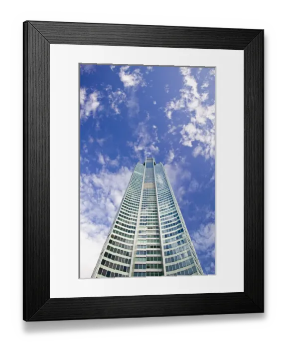 Framed Print : AUSTRALIA, Queensland, Gold Coast, Surfers Paradise. The Q1 Tower (world s