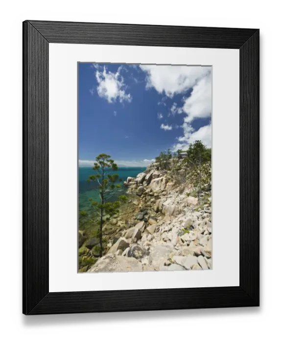 Framed Print : AUSTRALIA, Queensland, North Coast, Magnetic Island. Rocky Coast of Geoffrey Bay Framed Print : AUSTRALIA, Queensland, North Coast, Magnetic Island. Rocky Coast of Geoffrey Bay