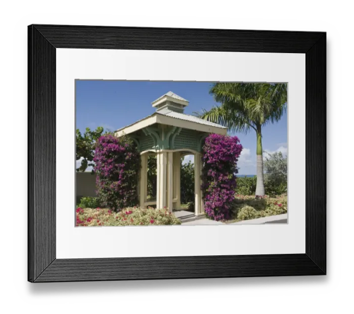 Framed Print : North America, Caribbean, Antigua. Stanford business park adjacent to the Antigua airport Framed Print : North America, Caribbean, Antigua. Stanford business park adjacent to the Antigua airport