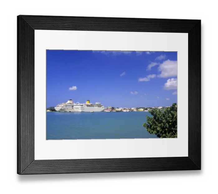 Framed Print : St. Johns Harbour, Antigua Framed Print : St. Johns Harbour, Antigua