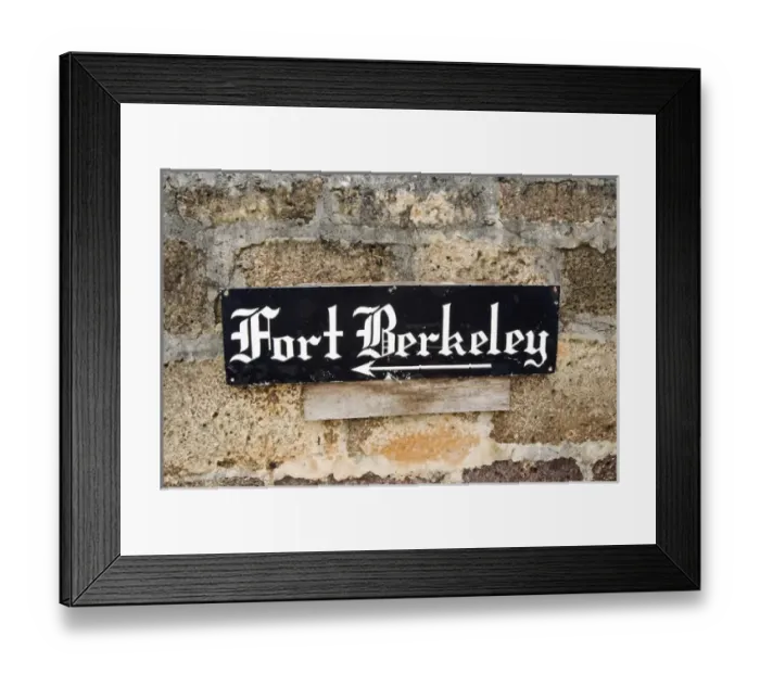 Framed Print : Sign at Nelsons Dockyard, Antigua, West Indies, Caribbean, Central America