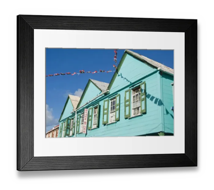 Framed Print : House in the Old City, St. Johns, Antigua, West Indies, Caribbean, Central America Framed Print : House in the Old City, St. Johns, Antigua, West Indies, Caribbean, Central America