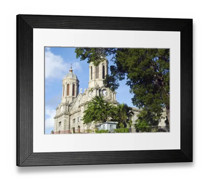 Framed Print : The Cathedral, St. Johns, Antigua, West Indies, Caribbean, Central America Framed Print : The Cathedral, St. Johns, Antigua, West Indies, Caribbean, Central America