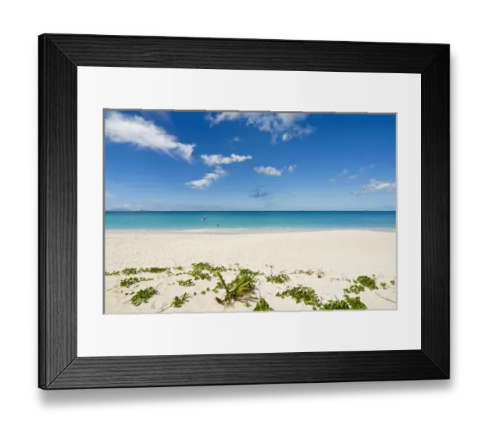 Framed Print : Darkwood Beach, Antigua, West Indies, Caribbean, Central America Framed Print : Darkwood Beach, Antigua, West Indies, Caribbean, Central America