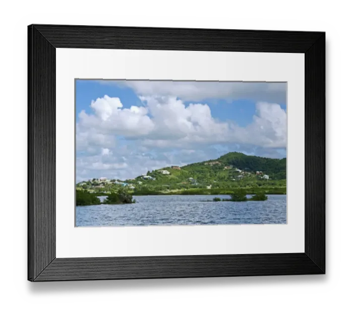 Framed Print : Darkwood Lagoon, Antigua, West Indies, Caribbean, Central America Framed Print : Darkwood Lagoon, Antigua, West Indies, Caribbean, Central America