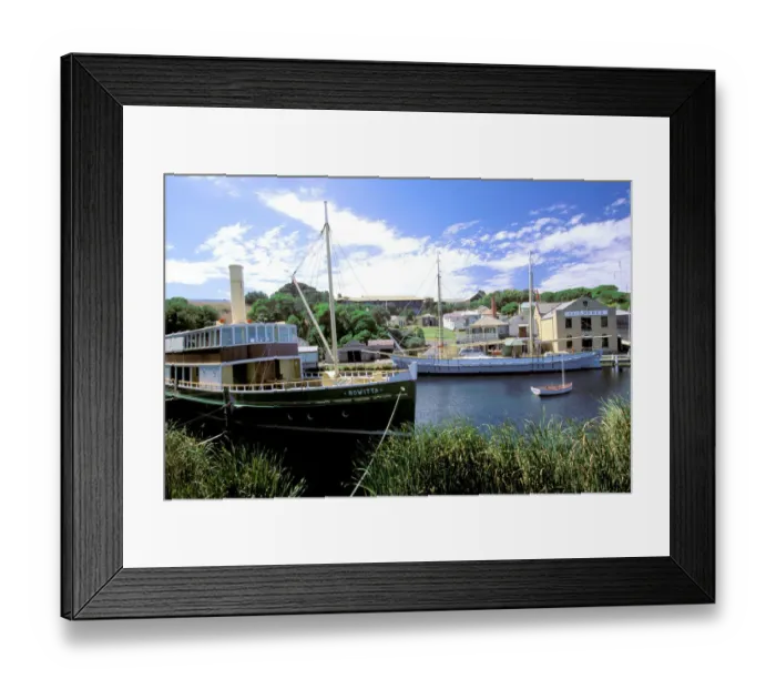 Framed Print : Australia, Victoria, Warrnambool, Flagstaff Hill Maritime Museum
