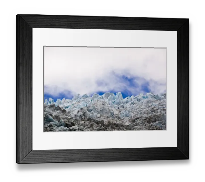 Framed Print : Oceania, New Zealand, South Island, Westland National Park, Franz Josef Glacier Framed Print : Oceania, New Zealand, South Island, Westland National Park, Franz Josef Glacier