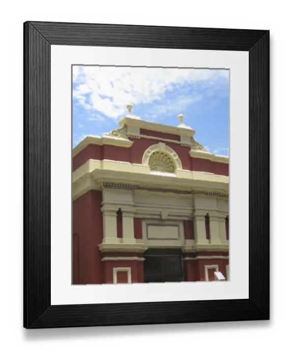 Framed Print : Australia, Western Australia, Freemantle. Historic local architecture Framed Print : Australia, Western Australia, Freemantle. Historic local architecture