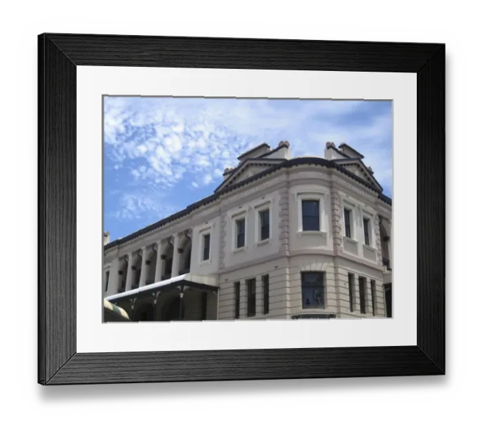 Framed Print : Australia, Western Australia, Freemantle. Historic local architecture Framed Print : Australia, Western Australia, Freemantle. Historic local architecture