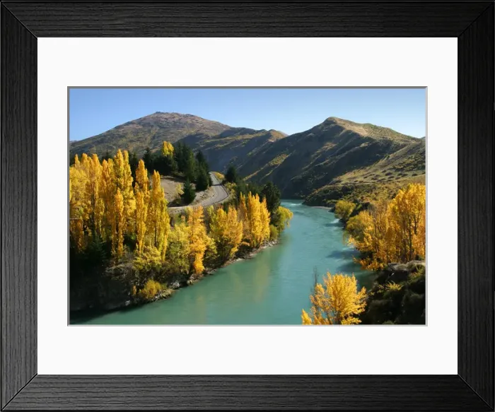 Framed Print : Autumn Colours, Kawarau River, Kawarau Gorge, South Island, New Zealand Framed Print : Autumn Colours, Kawarau River, Kawarau Gorge, South Island, New Zealand