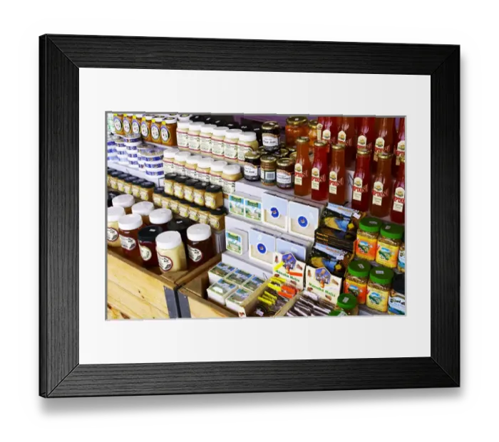 Framed Print : Produce Stall, Cromwell, Central Otago, South Island, New Zealand Framed Print : Produce Stall, Cromwell, Central Otago, South Island, New Zealand