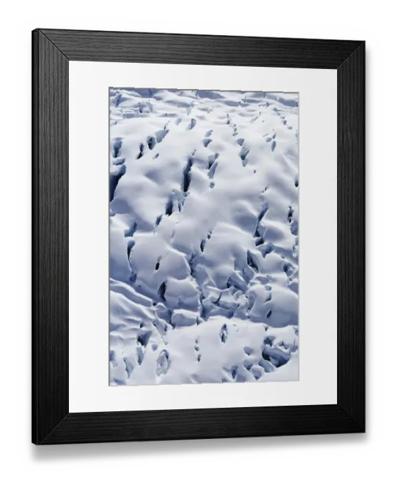 Framed Print : Franz Josef Glacier, West Coast, South Island, New Zealand - aerial