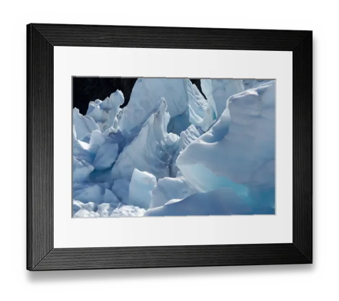Framed Print : Ice Formations, Franz Josef Glacier, West Coast, South Island, New Zealand Framed Print : Ice Formations, Franz Josef Glacier, West Coast, South Island, New Zealand