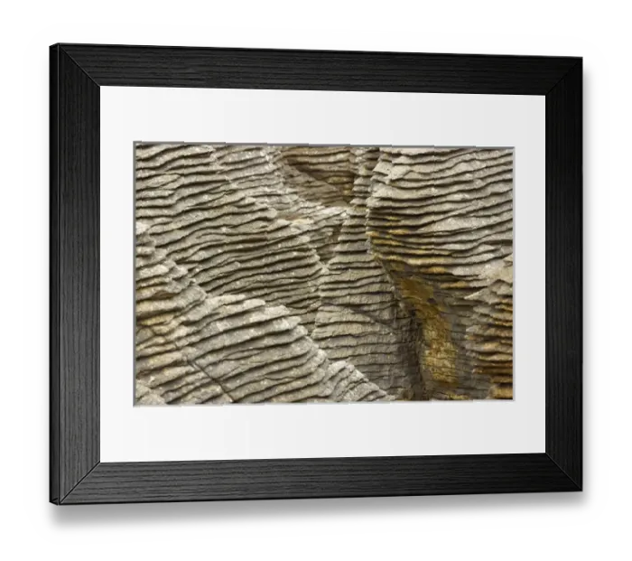 Framed Print : Pancake Rocks, Punakaiki, Paparoa National Park, West Coast, South Island, New Zealand