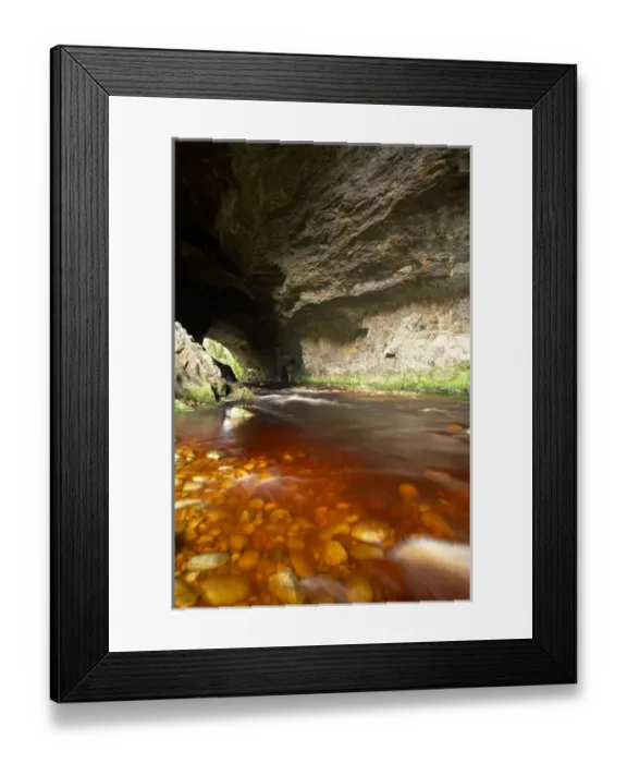 Framed Print : Oparara Arch, Oparara Basin, near Karamea, Kahurangi National Park, West Coast, South Island