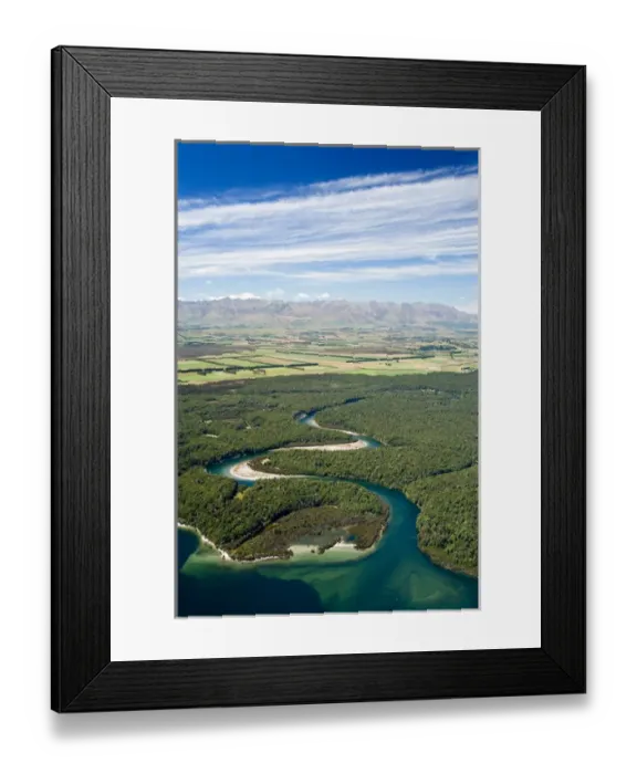 Framed Print : Waiau River and Lake Manapouri, Fiordland National Park, South Island, New Zealand Framed Print : Waiau River and Lake Manapouri, Fiordland National Park, South Island, New Zealand