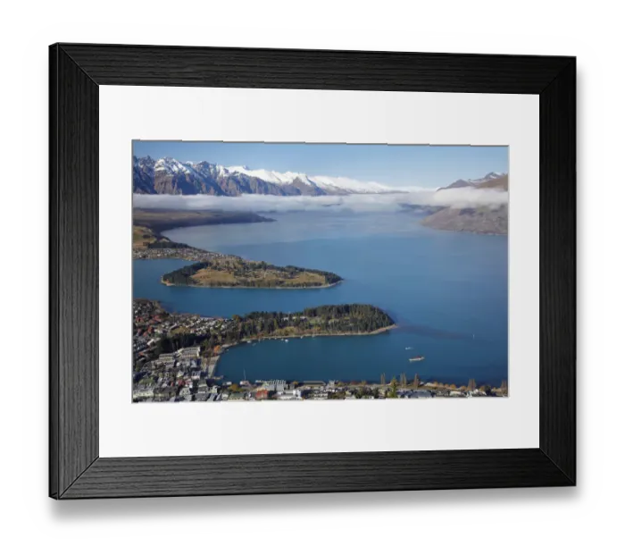 Framed Print : The Remarkables, Lake Wakatipu, and Queenstown, South Island, New Zealand Framed Print : The Remarkables, Lake Wakatipu, and Queenstown, South Island, New Zealand