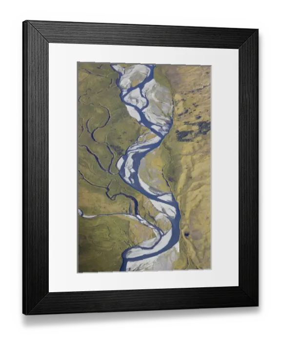 Framed Print : Ahuriri Valley, North Otago, South Island, New Zealand - aerial Framed Print : Ahuriri Valley, North Otago, South Island, New Zealand - aerial
