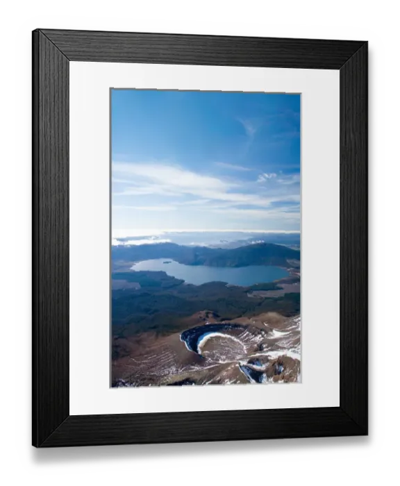 Framed Print : Sulphur Lagoon Crater on Mt Tongariro, Tongariro National Park, Lake Rotoaira, and Lake Taupo Framed Print : Sulphur Lagoon Crater on Mt Tongariro, Tongariro National Park, Lake Rotoaira, and Lake Taupo