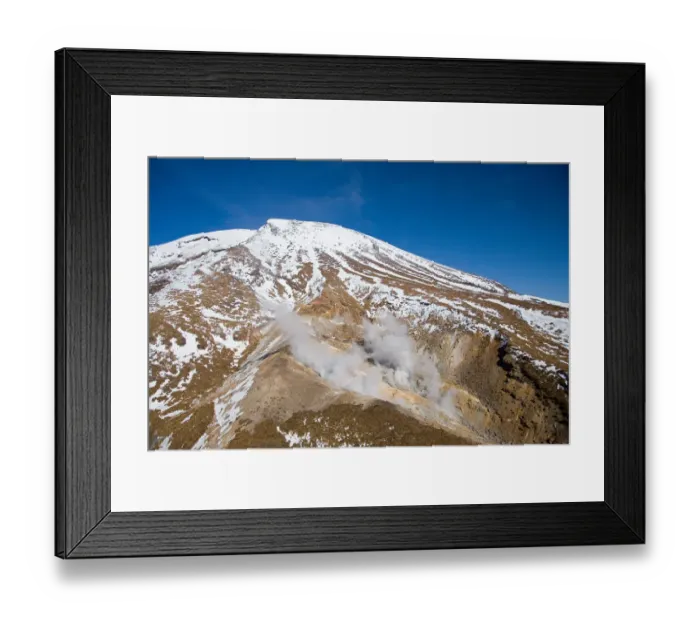 Framed Print : Ketetahi Hot Springs, Tongariro Crossing Track, Mt Tongariro, Tongariro National Park