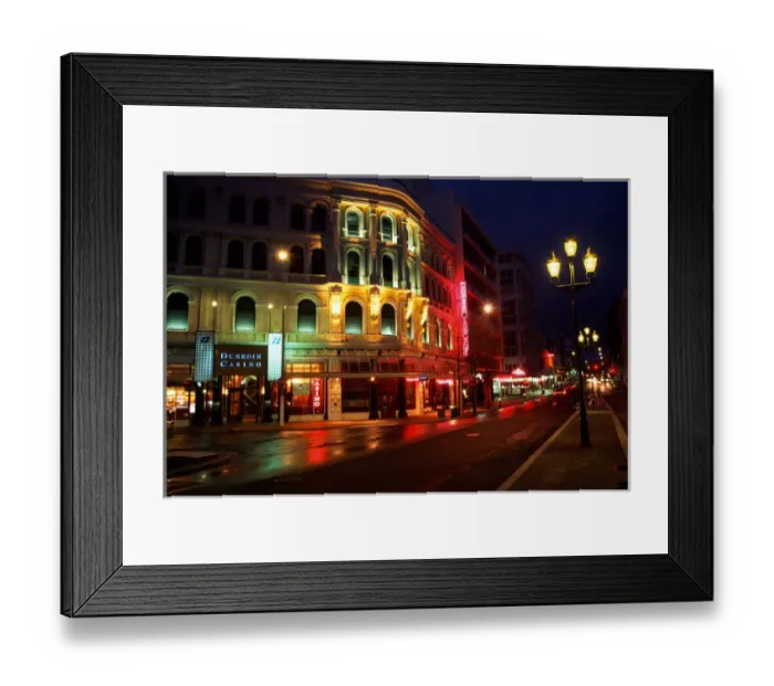 Framed Print : Southern Cross Hotel and Dunedin Casino, Dunedin Framed Print : Southern Cross Hotel and Dunedin Casino, Dunedin