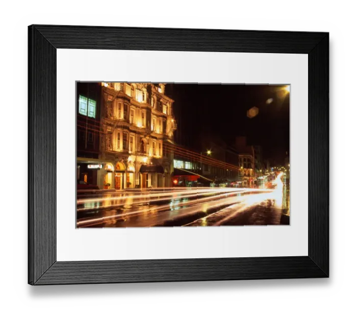 Framed Print : Princes Street, Dunedin