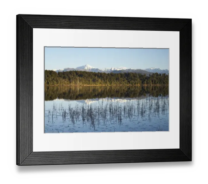 Framed Print : Mt Bowen and Lake Mahinapua, near Hokitika, West Coast, South Island, New Zealand Framed Print : Mt Bowen and Lake Mahinapua, near Hokitika, West Coast, South Island, New Zealand