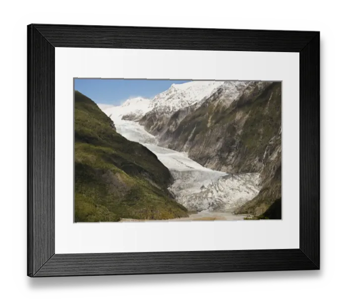 Framed Print : Franz Josef Glacier, Westland National Park, West Coast, South Island, New Zealand