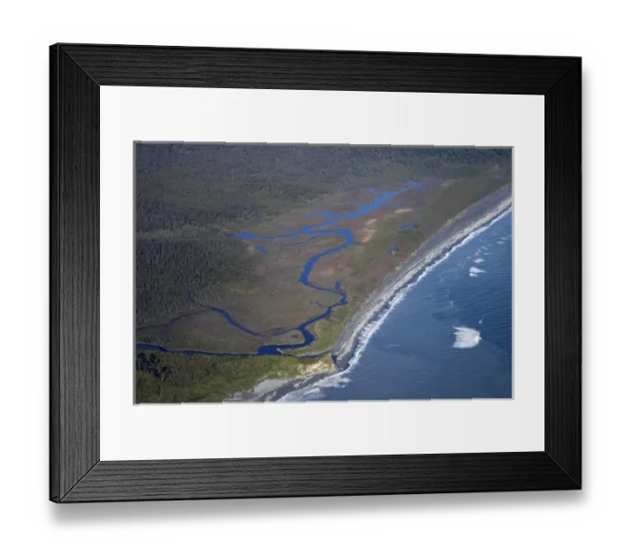 Framed Print : Five Mile Lagoon, near Franz Josef Glacier, West Coast, South Island, New Zealand Framed Print : Five Mile Lagoon, near Franz Josef Glacier, West Coast, South Island, New Zealand
