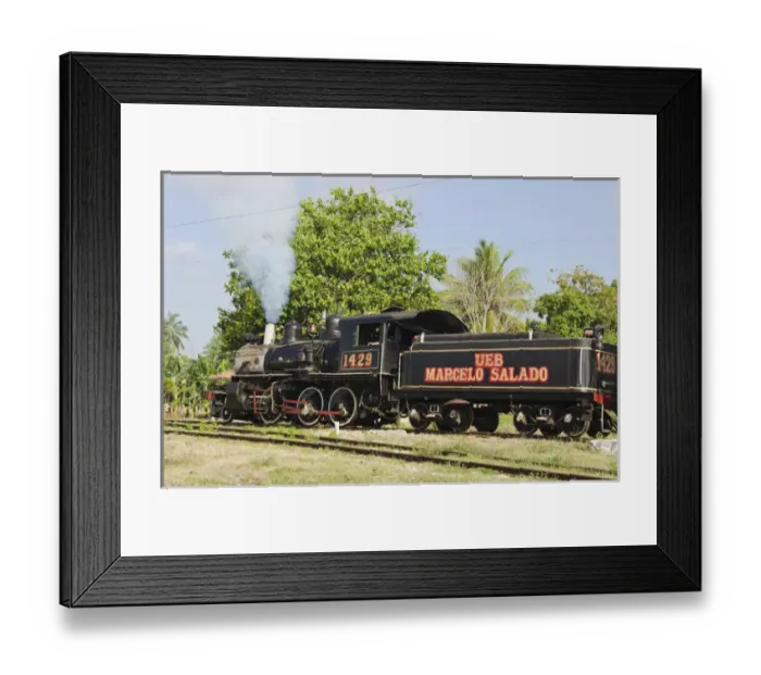 Framed Print : Caibarien, Cuba. The Marcelo Salado Sugar Museum And Steam Trains Framed Print : Caibarien, Cuba. The Marcelo Salado Sugar Museum And Steam Trains