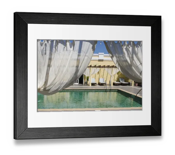 Framed Print : Cayo Santa Maria, Cuba. Renacer Spa in Pueblo El Estrella