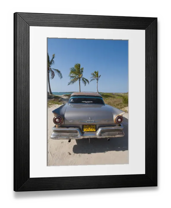 Framed Print : Remedios, Cuba. Antique 1950s car Framed Print : Remedios, Cuba. Antique 1950s car