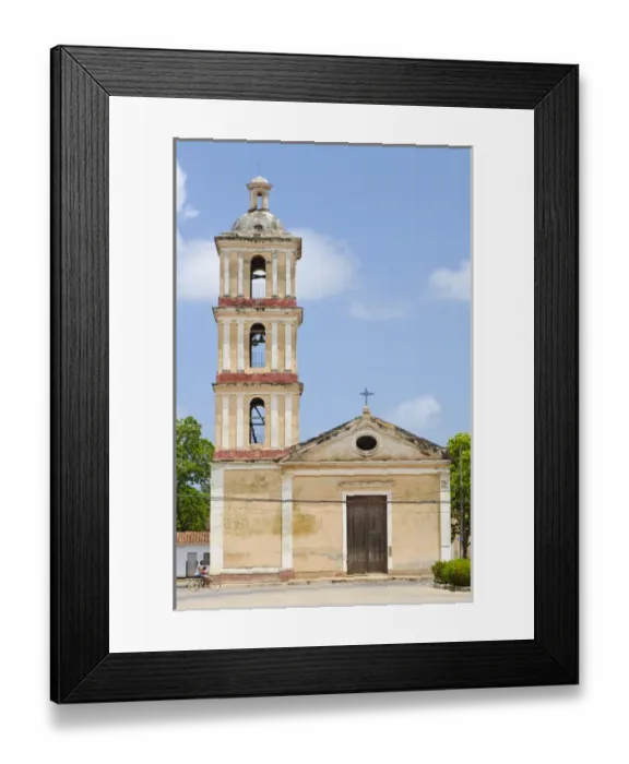 Framed Print : Remedios, Cuba. Iglesia del Buen Viaje church Framed Print : Remedios, Cuba. Iglesia del Buen Viaje church