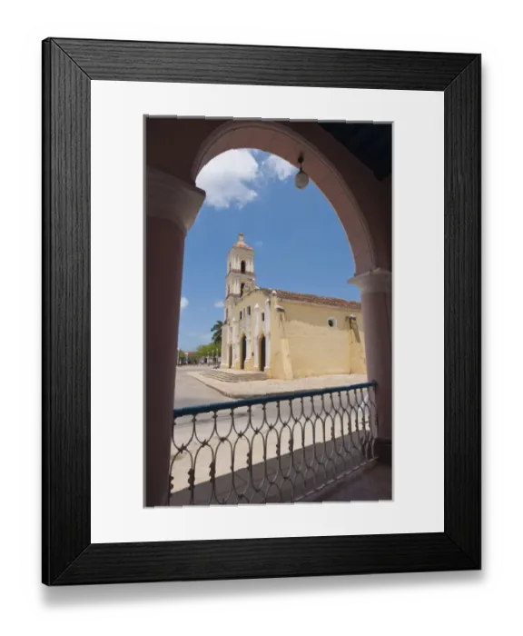 Framed Print : Remedios, Cuba. Iglesia Mayor of San Juan Bautista church Framed Print : Remedios, Cuba. Iglesia Mayor of San Juan Bautista church