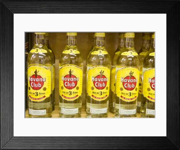 Framed Print : Cuba. Cuban rum Framed Print : Cuba. Cuban rum